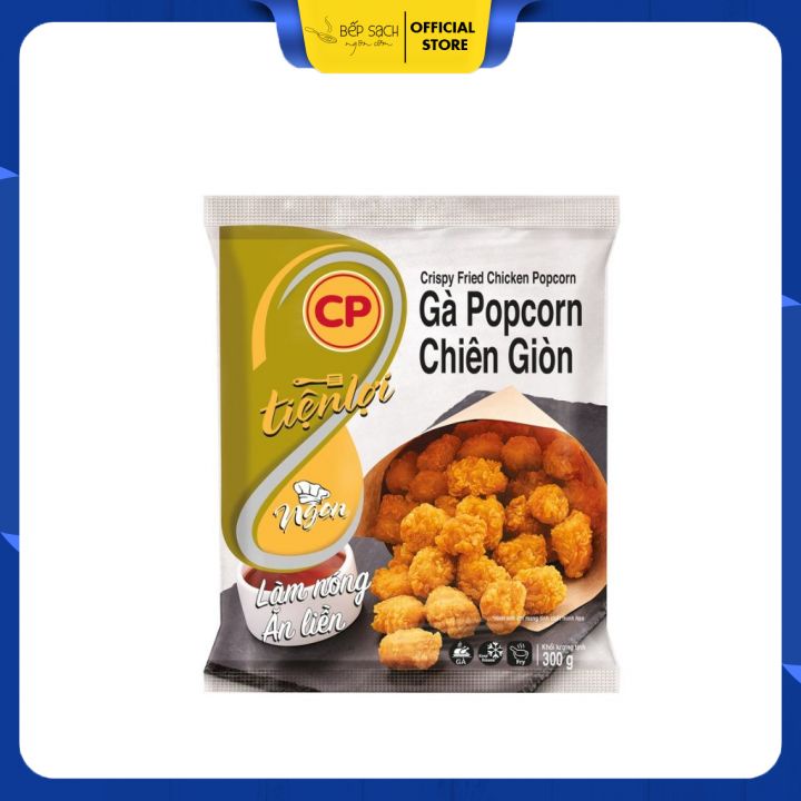 Gà Popcorn chiên giòn CP Giàu Dinh Dưỡng, Thơm Ngon, Gà rán, Gà KFC- Món Ăn Vặt ( gói 500gram)