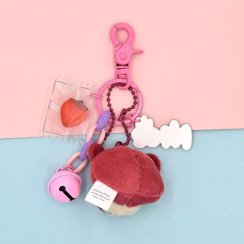 Móc khóa hình thú nhồi bông ENVIROSAX dễ thương trang trí balo/ túi xách