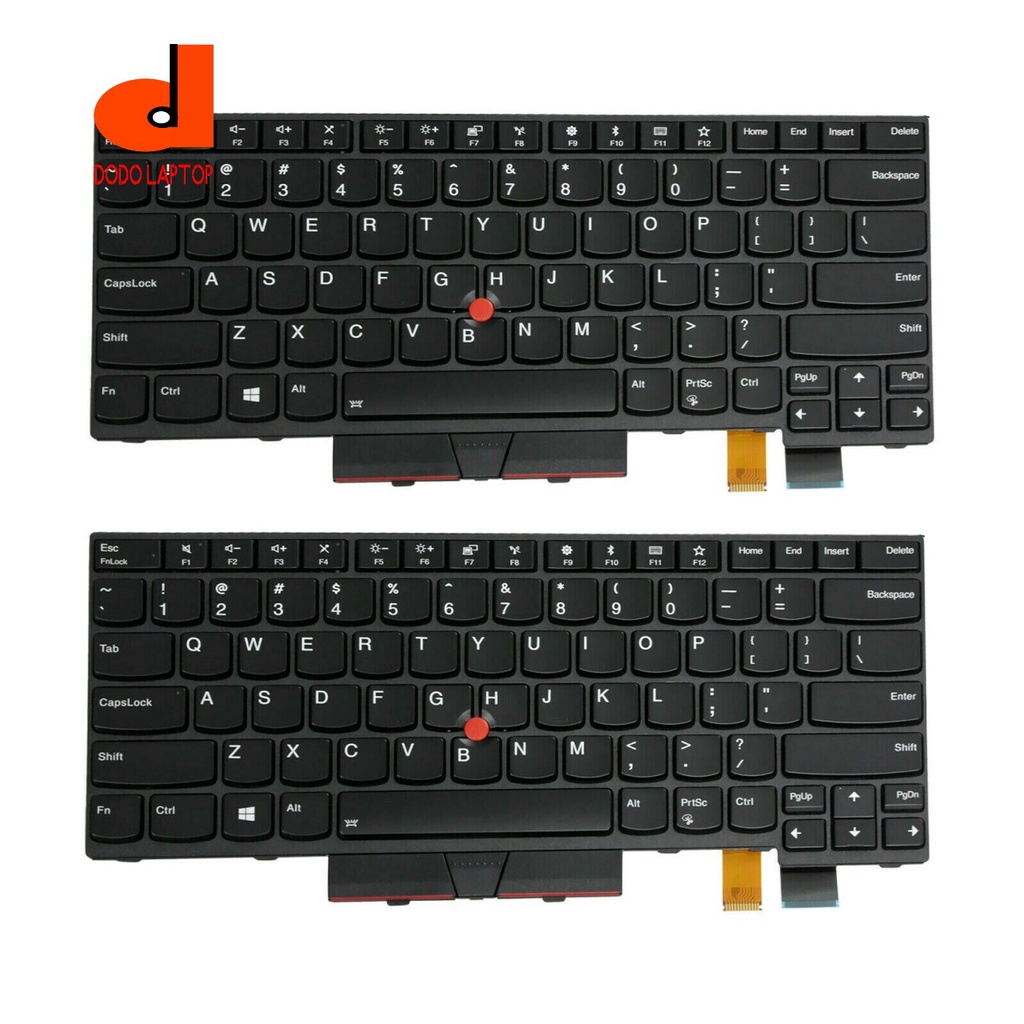 - Bàn phím Laptop Lenovo T470 T470s, Us keyboard