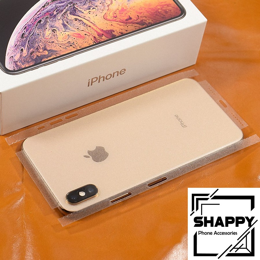 [XẢ HÀNG] Skin Dán Nhám Mờ Full Viền Dành Cho Các Dòng IPhon [Shappy Shop]