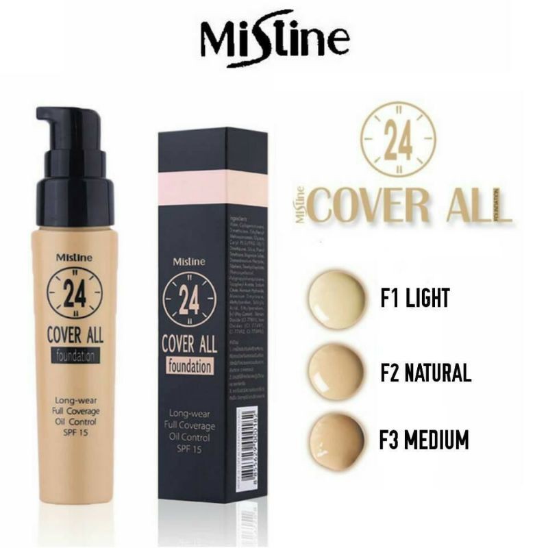 Kem nền che khuyết điểm Mistine Cover All Thái Lan (25g) | BigBuy360 - bigbuy360.vn