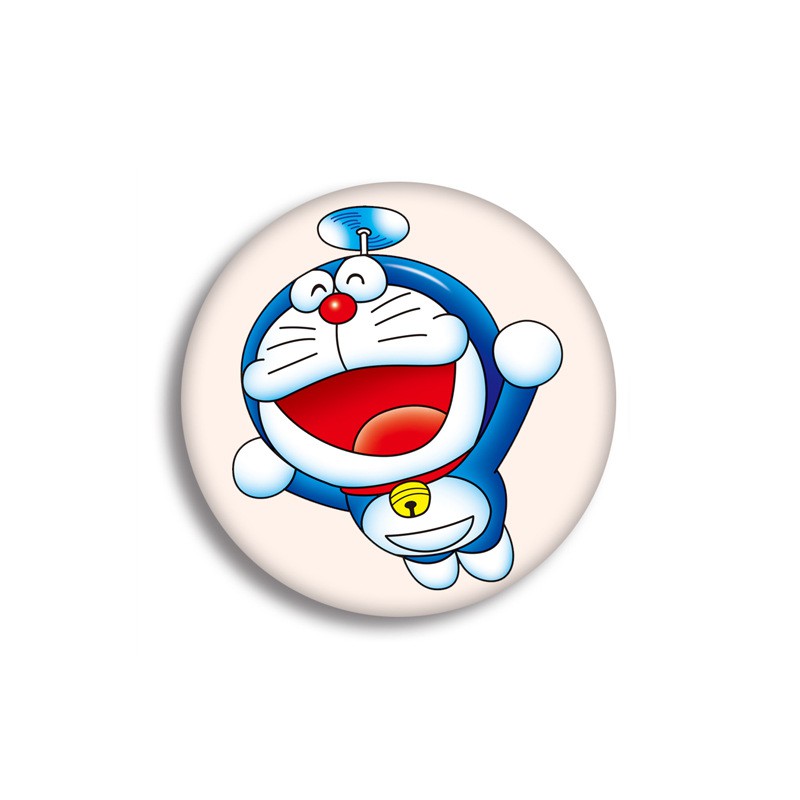 Huy hiệu cài áo IN HÌNH Doremon Chú mèo máy đến từ tương lai anime chibi dễ thương tiện lợi