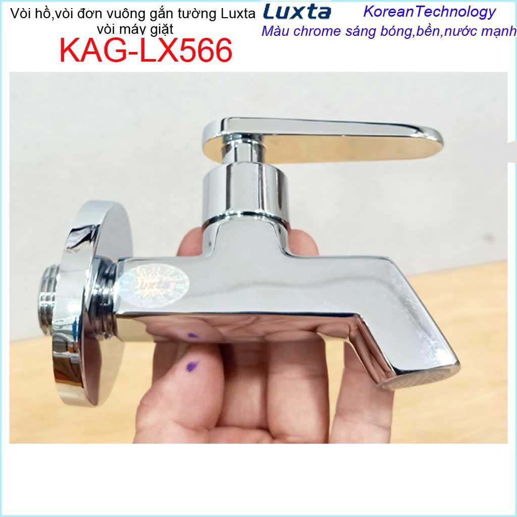 Vòi lạnh gắn tường, vòi đơn Luxta, vòi xả nước KAG-LX562-LX563-LX564-LX565_LX566