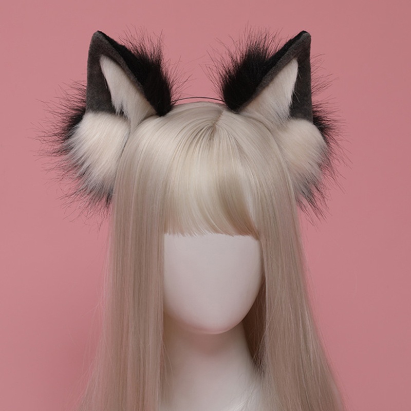 Băng Đô Tai Chó Có Lông Hóa Trang Lolita