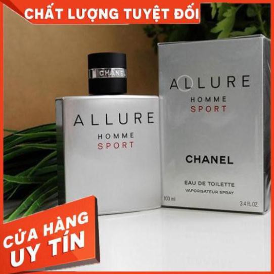 [ FREESHIP ] [ LƯU HƯƠNG 12 TIẾNG ] - Nước Hoa nam Allure Homme Sport (EDT) 100ml hương thơm cuốn hút For Men