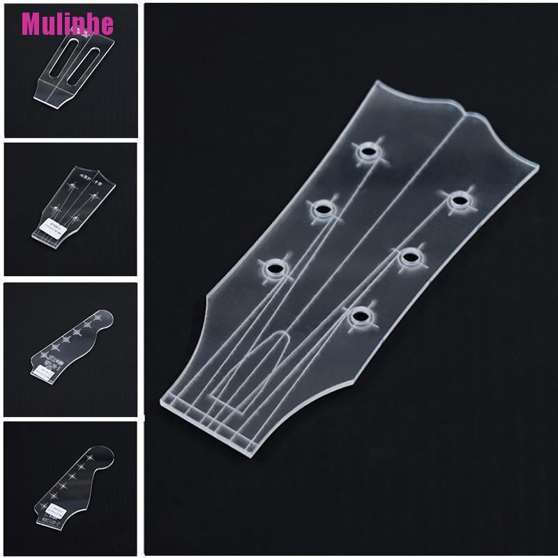 Khuôn Nhựa Acrylic Trong Suốt Hình Đàn Guitar Ukulele Tiện Dụng