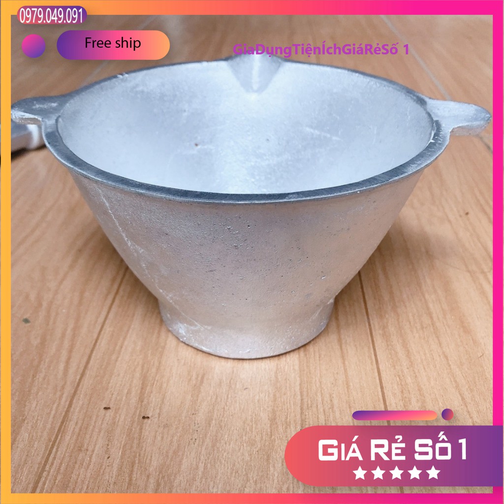 Bộ Cối Chày Gang Nguyên Khối Hàng Đẹp Dầy Dặn Miệng 15-17cm ⚡️⚡️⚡️⚡️⚡️