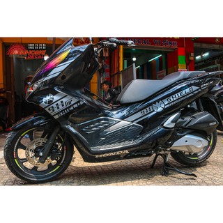 Tem rời PCX 911thể thao bạc