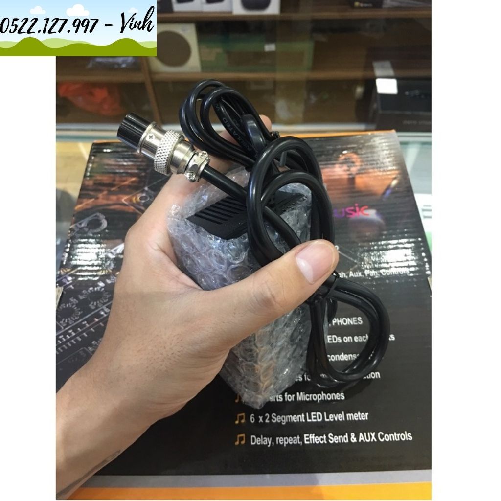 Mixer Yamaha F4 Pro - Tích hợp vang số 16 chế độ vang- Chuyển đổi thành soundcard livestream karaoke - Gia Khang shop