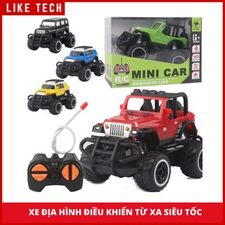 Ô tô điều khiển từ xa - Đồ chơi xe địa hình cho bé trai chạy cực nhanh siêu bền mẫu mới hot 2020