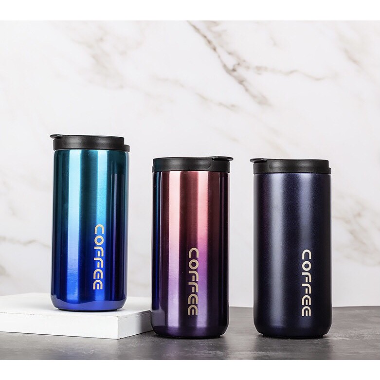Bình giữ nhiệt inox coffee style Hàn Quốc cao cấp dung tích 450ml