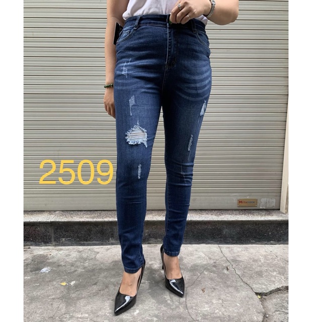 Quần jeans co giãn 60-85kg