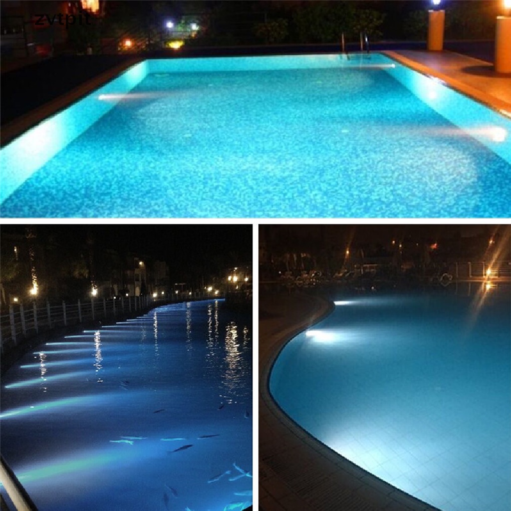 [ZVPT] DC12V LED swimming pool light waterproof warm white diving light DSF