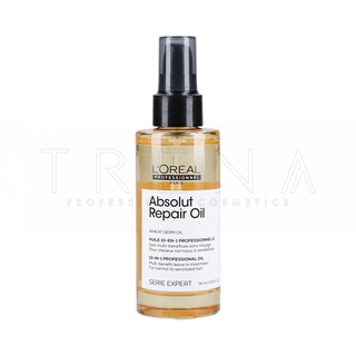 Tinh dầu dưỡng tóc L'Oreal Professionnel Serie Expert Absolut Repair Oil 10-In-1 Multi-Benefit Leave-In Oil 90ml