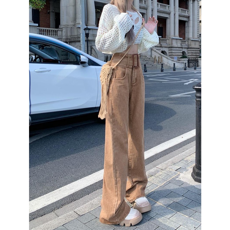 Quần Jeans Dài Ống Loe Thời Trang Dành Cho Nữ