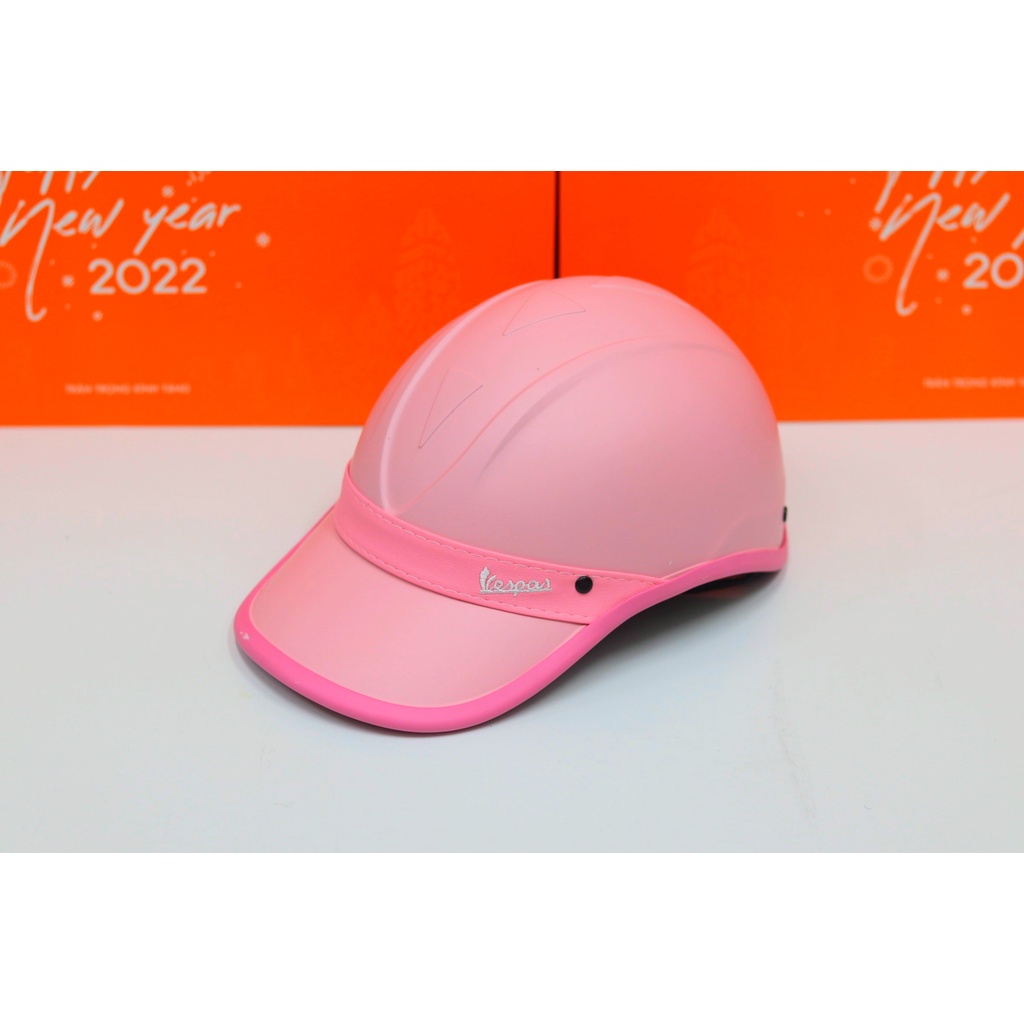Mũ Bảo Hiểm Lưỡi Trai VESPA Có Lỗ Phía Sau