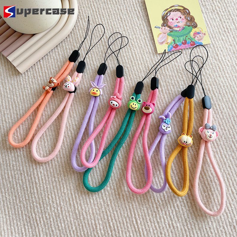 Dây đeo cổ tay bằng cotton nhẹ họa tiết hoạt hình Melody nhiều màu dễ thương có thể điều chỉnh