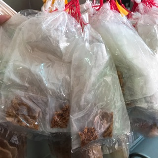 Bánh tráng muối tôm hành phi