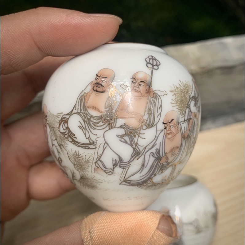 Cóng chim vẽ tay THẬP BÁT LA HÁN - Cửu Chính Đường