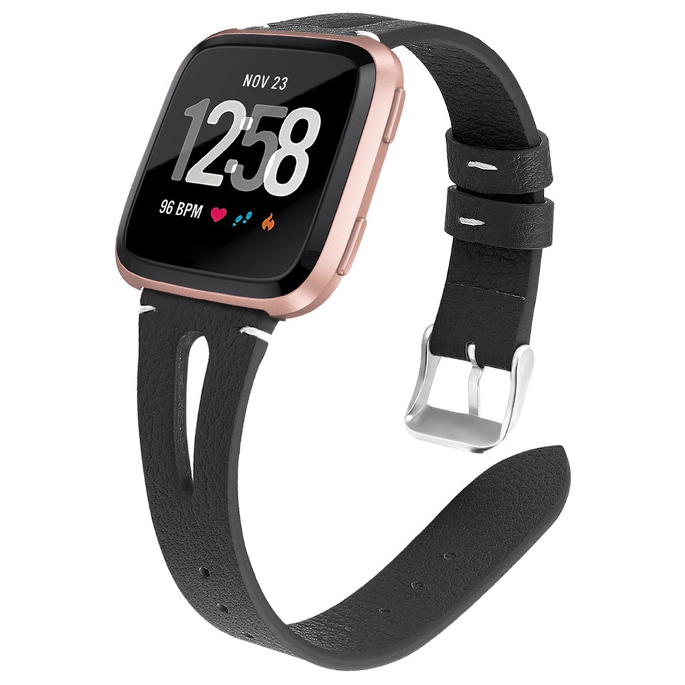 Dây đeo bằng da cho đồng hồ thông minh Fitbit Versa 2 / Versa Lite