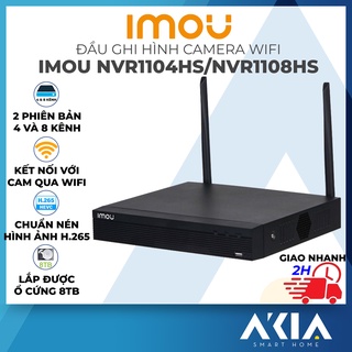 Đầu ghi hình Wifi Camera IMOU 4 kênh 1080P, nén H.265, Kết nối không dây kết nối nhiều thiết bị, Đàm thoại 2 chiều