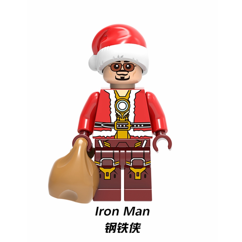 Mô Hình Lắp Ráp Lego Đồ Chơi Nhân Vật Siêu Anh Hùng Iron Man Spider-Man Captain America Xh981