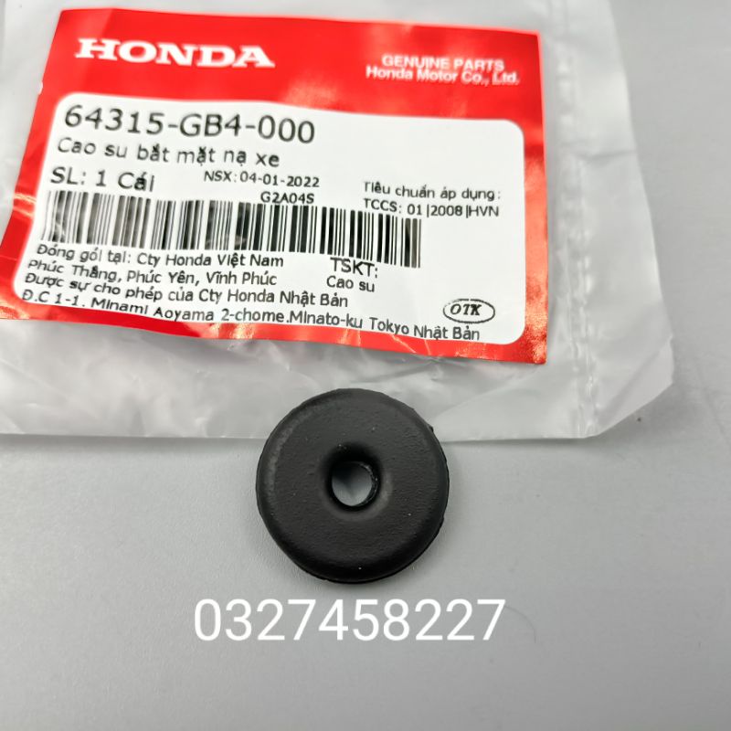 Cao su bắt đệm mặt nạ trước xe DREAM zin chính hãng