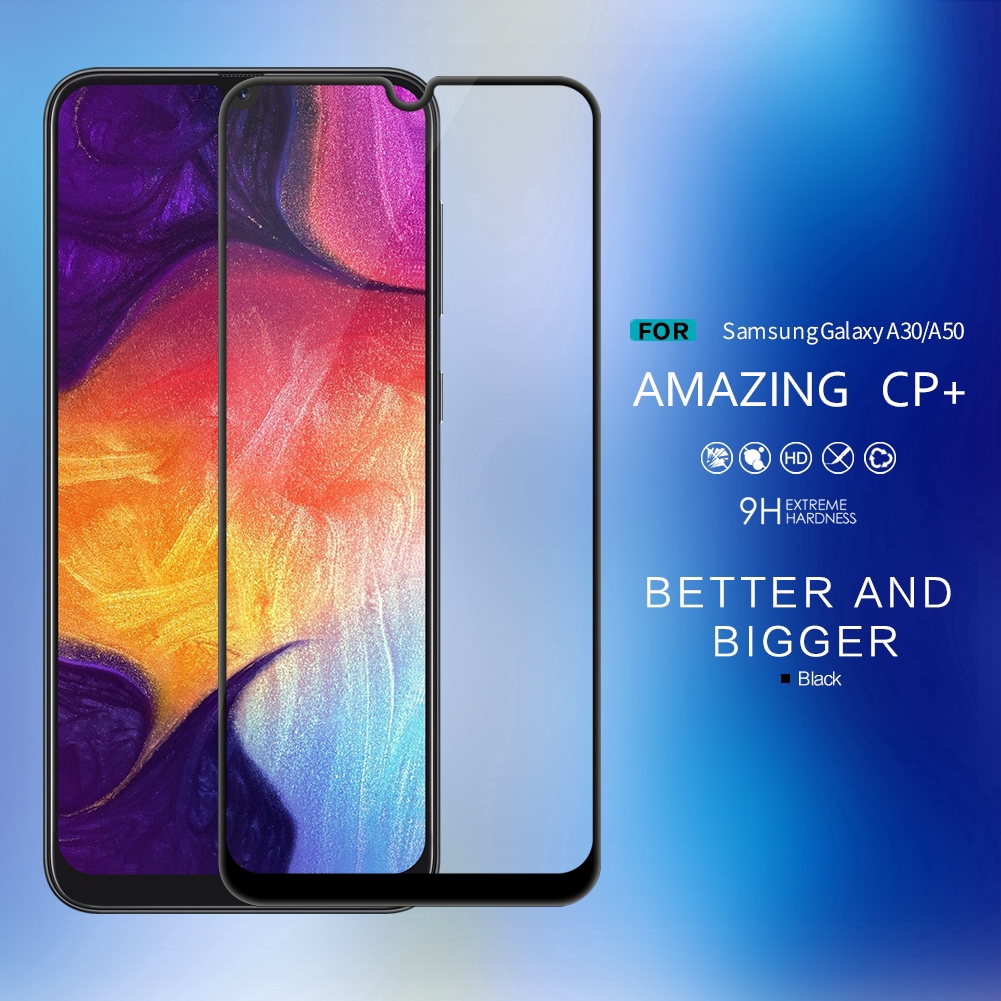 Miếng Dán Cường Lực NILLKIN Toàn Viền Cho Samsung Galaxy A50 A20 A30 M30s / M31