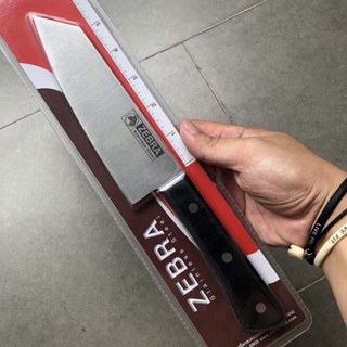 Dao Inox Zebra 6.5” Japanese Cleaver Knife Chef 100254