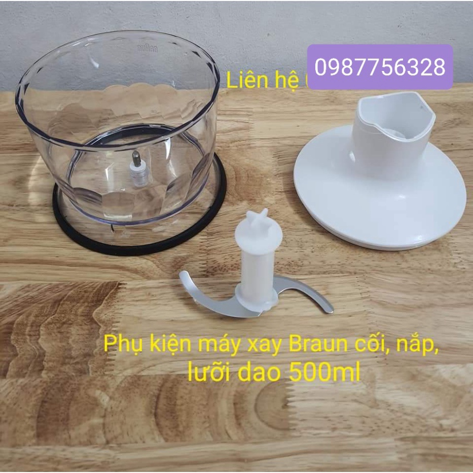 Phụ kiện chính hãng máy xay cầm tay Braun