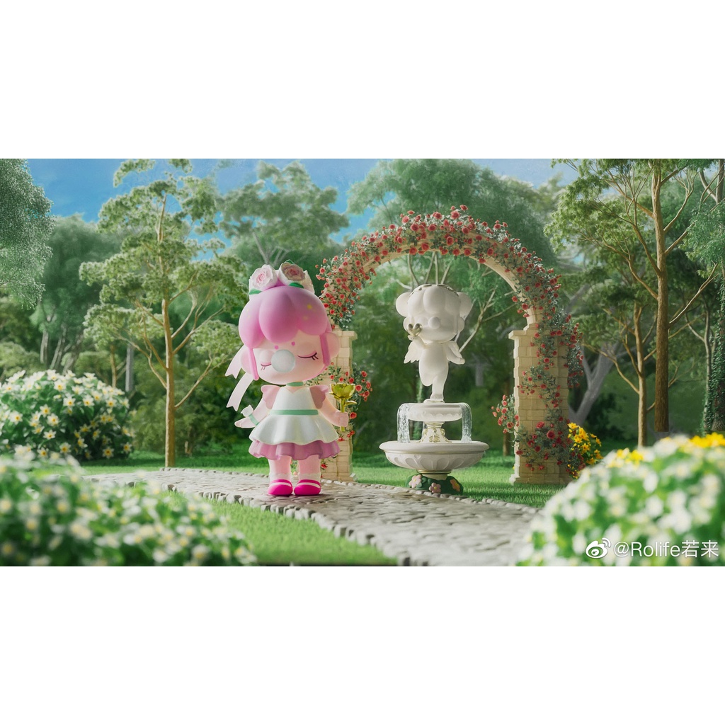 Pop mart popmart Nghệ Thuật nanci secret garden series Quà Tặng Cuộc Sống Dễ Thương