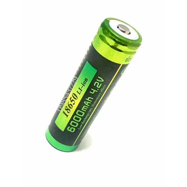 Pin Tốt 18650 Akasha 6000mah 4.2v dùng tẩu thuốc lá