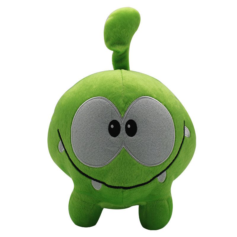 Thú nhồi bông hình quái vật Om Nom trong trò chơi Cut The Rope kích thước 8" thích hợp làm quà tặng