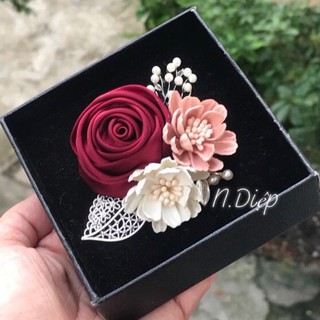 Hoa cài áo cao cấp