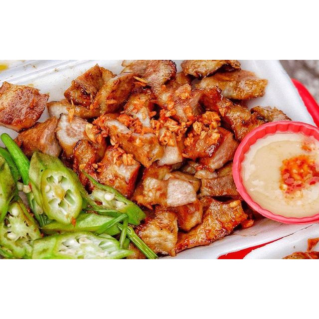 Vú heo làm sạch cắt lát sẵn đóng hộp 500g