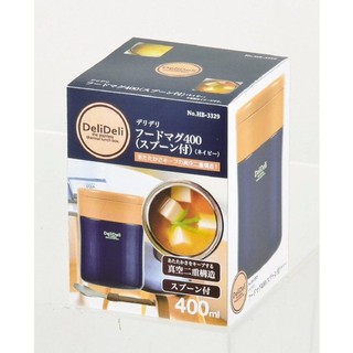 Bình ủ cháo kèm thìa Pearl Lilfe 400m Hàng Nhập Khẩu Từ Nhật