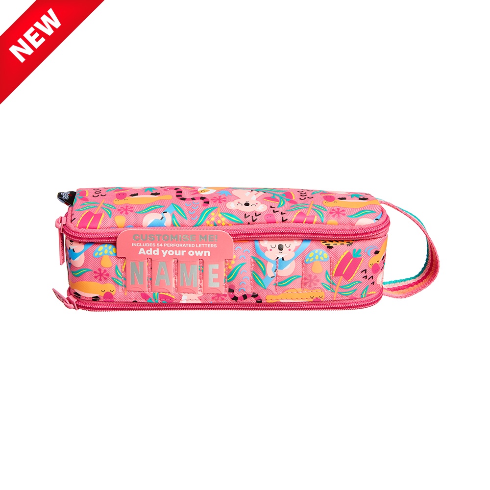 Hộp viết Smiggle Ual Zip Id L Mates IGL443977PNK