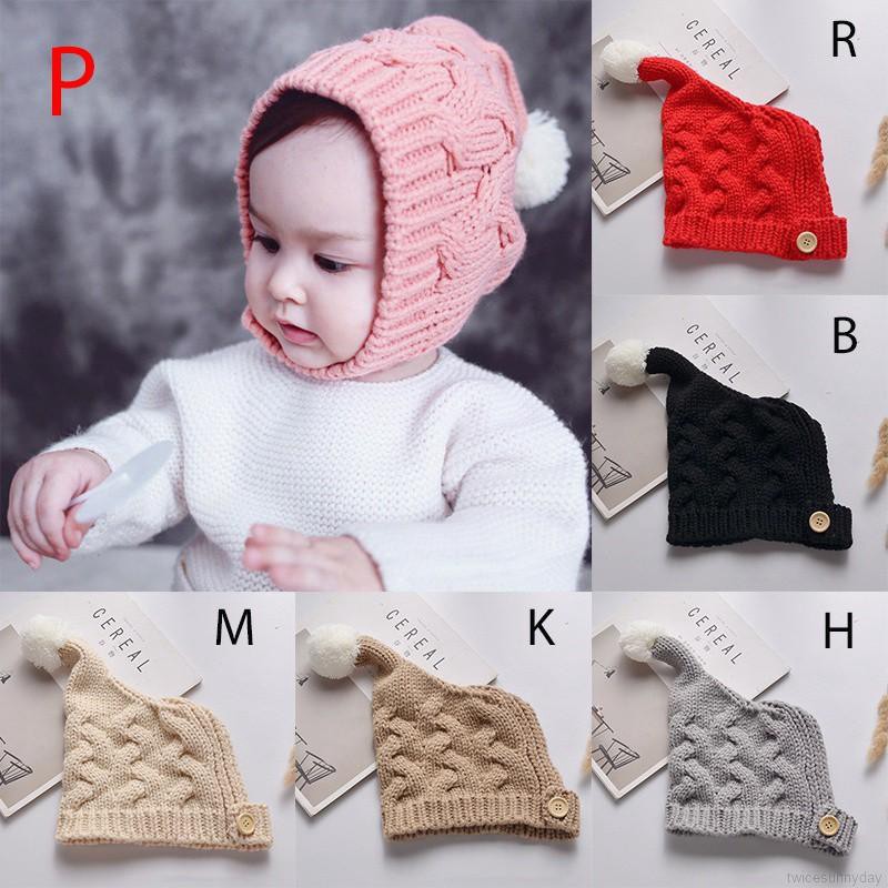 Nón len ấm áp xinh xắn dành cho bé