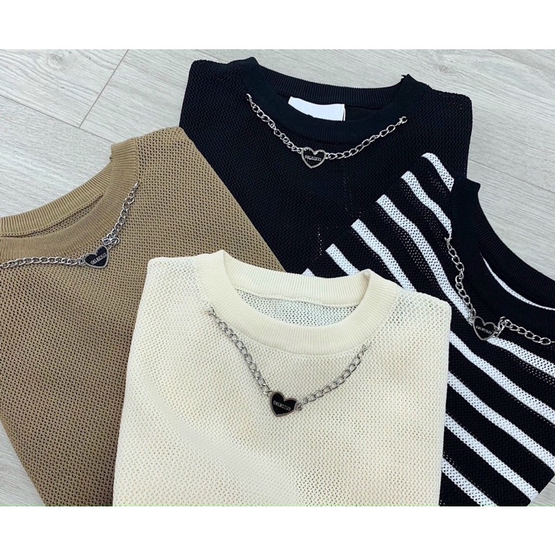 71012. ÁO LEN CỔ GẮN XÍCH