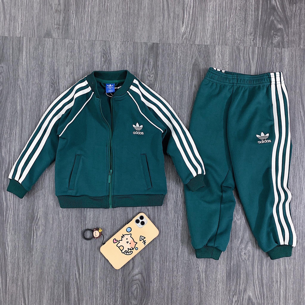 Quần áo bé trai, bộ thể thao thu đông adi.das