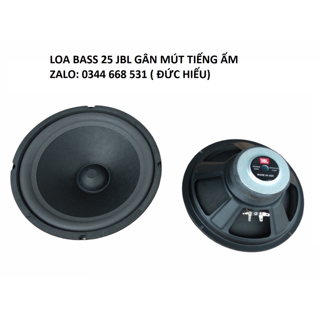LOA BASS 25 JBL GÂN MÚT BASS RẤT ẤM KARAOKE CỰC HAY-giá 1 chiếc