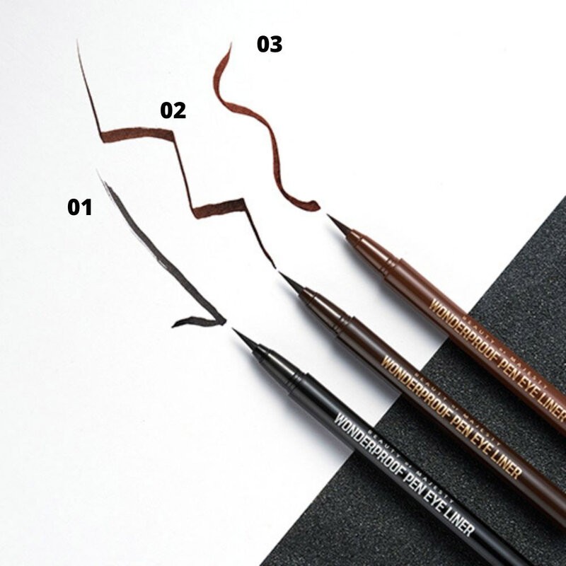 Kẻ Mắt B.O.M Wonderproof Pen Eye Liner 0.5g