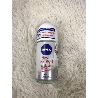 Lăn Khử Mùi Nữ Khô Thoáng Nivea 50ml