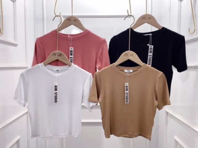 ÁO CỔ TRÒN MÁC KIM CHUẨN MS14224