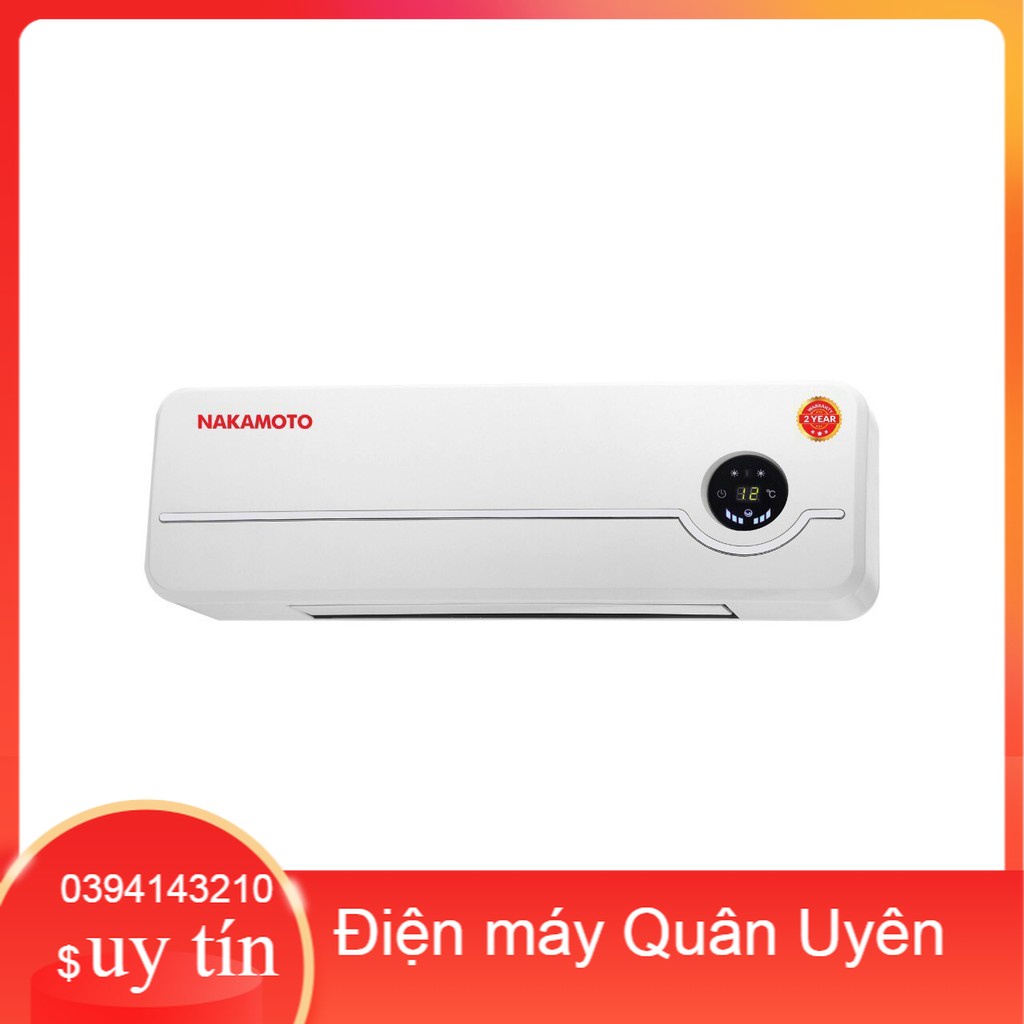 Máy Sưởi Gốm NAKAMOTO NK03 Cao Cấp Chính Hãng bh 2 Năm