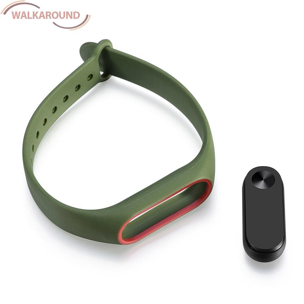 Dây Đeo Silicon 220mm Thay Thế Cho Đồng Hồ Xiaomi Miband 2