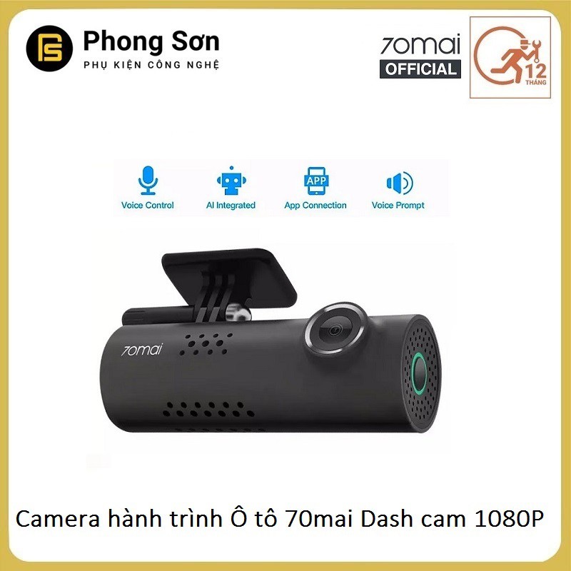 Camera Hành Trình cho Ô tô Xiaomi 70mai Dash Cam Full HD 1080P (BH 12 Tháng) | BigBuy360 - bigbuy360.vn