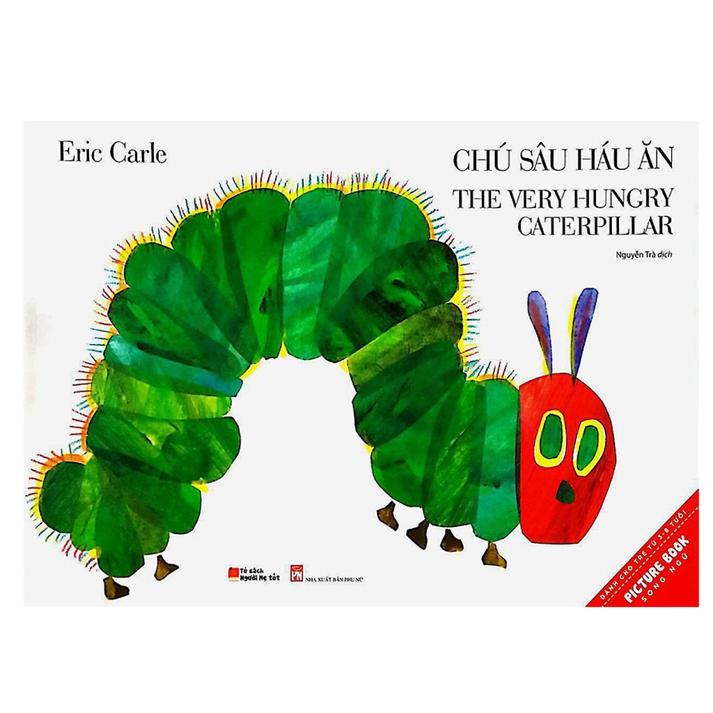 Sách - Chú sâu háu ăn ( the very hungry caterpillar ) tái bản mới