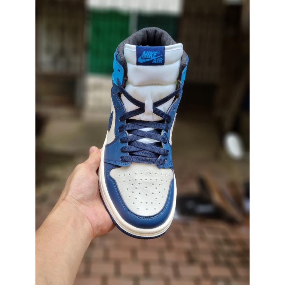 📢 Giày Thể Thao, Giày Sneaker Jordan Cao Cổ Xanh Dương Đậm Hàng Cao Cấp | BigBuy360 - bigbuy360.vn