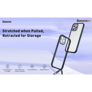 Ốp lưng chống sốc cho các dòng iPhone 12 Baseus Camera Lens Protector Frame Case